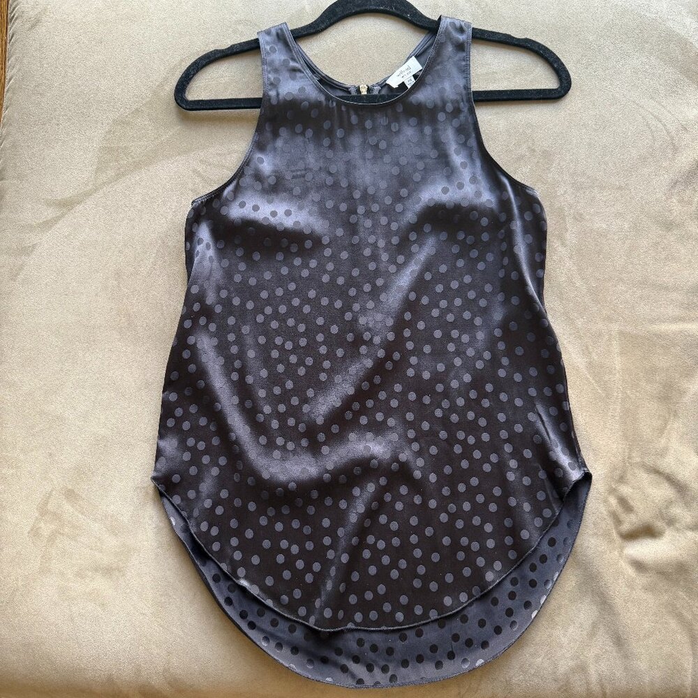 Aritzia Sevres Sleeveless Silk Blouse